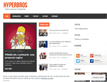 Tablet Screenshot of hyperbros.com